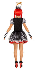 Load image into Gallery viewer, Marionette Doll Red Black White Adult Womens Costume NEW
