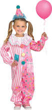 Load image into Gallery viewer, Cotton Candy Pink Clown Child Girls Toddler Costume NEW
