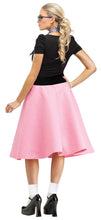 Load image into Gallery viewer, 50s Pink Poodle Skirt ADULT Womens Costume NEW 50s Sock Hop
