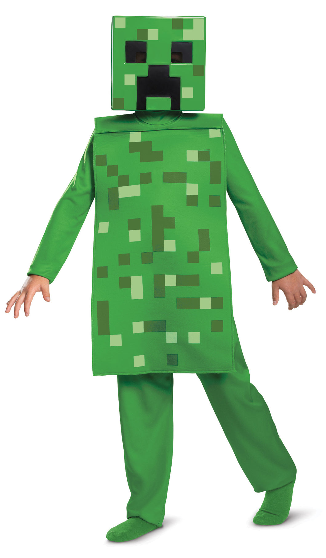 Creeper Classic Child Boys Costume NEW Minecraft