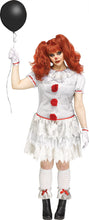 Load image into Gallery viewer, Carnevil Evil Scary Clown Dress ADULT Womens Costume PLUS Size NEW It
