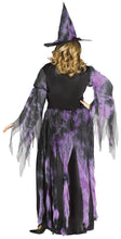 Load image into Gallery viewer, Starlight Witch Purple Black Dress Adult Womens Costume Plus Size NEW
