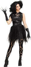 Load image into Gallery viewer, Cut Up Girl ADULT Womens Costume Dress Gloves Tights NEW Edward Scissorhands
