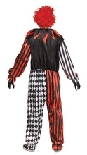 Load image into Gallery viewer, Freak Show Evil Scary Clown Adult Mens Costume NEW One Size Light Up Sound
