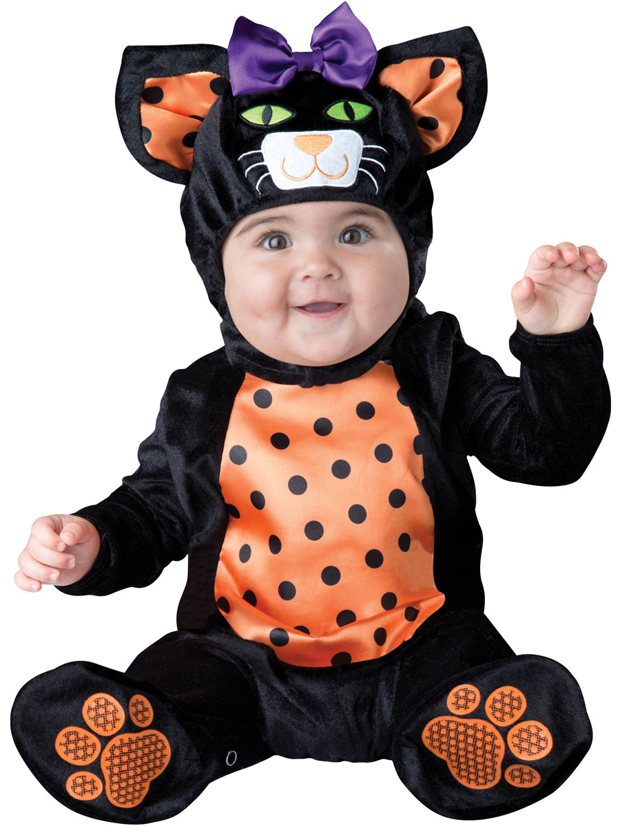 Mini Meow Black Baby Girls Cat Infant Toddler Child Costume NEW