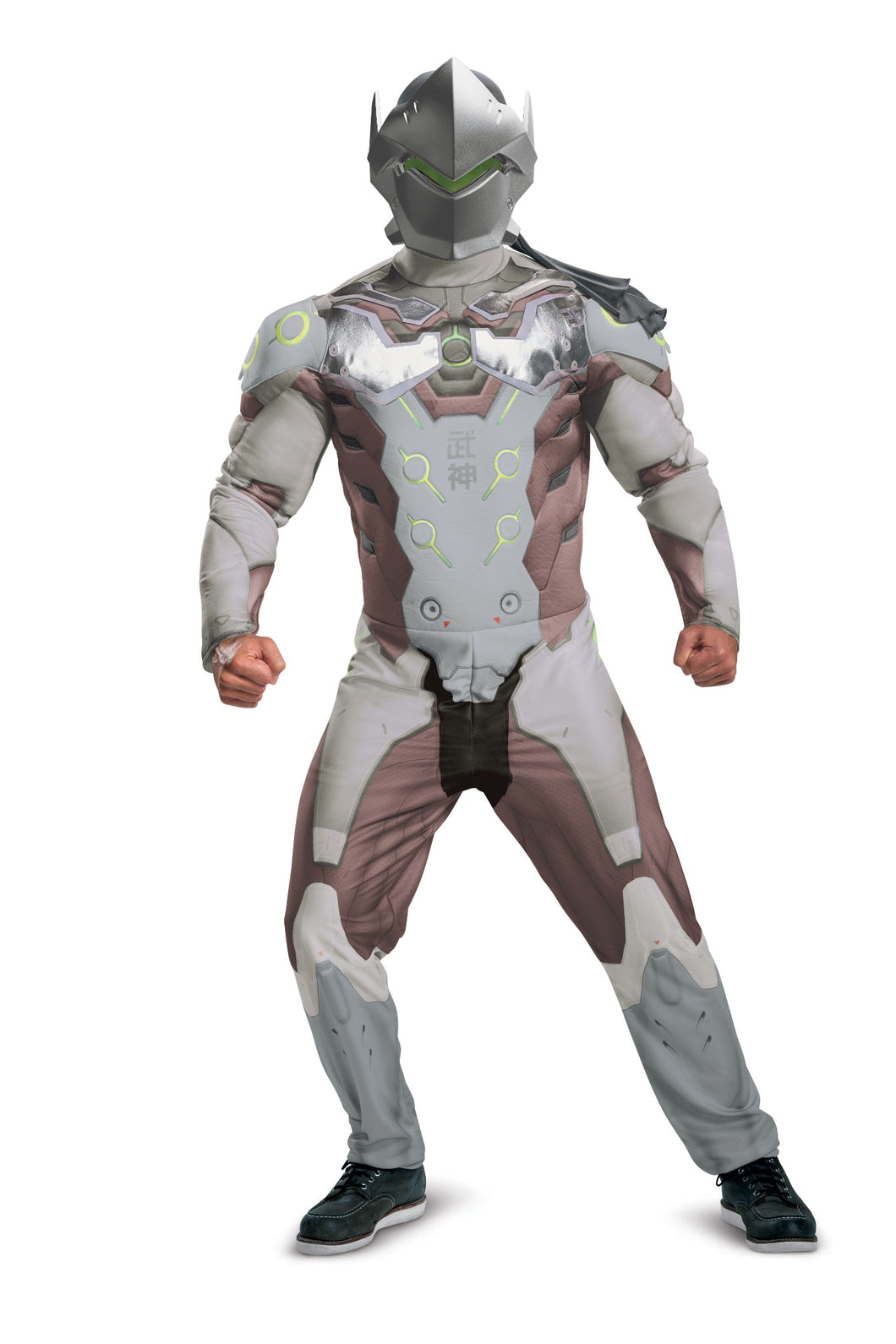 Muscle Genji Mens Adult Costume NEW Overwatch