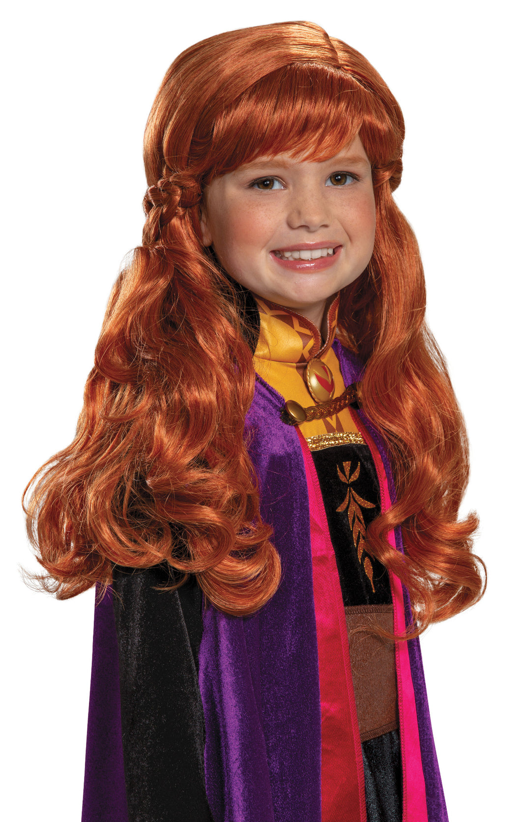 Anna Child Wig Costume Accessory NEW Frozen 2