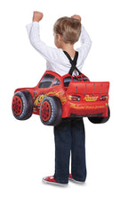 Load image into Gallery viewer, Lightning Mcqueen 3D Cars 3 Child Costume One Size Fits Up to A Size 6 NEW
