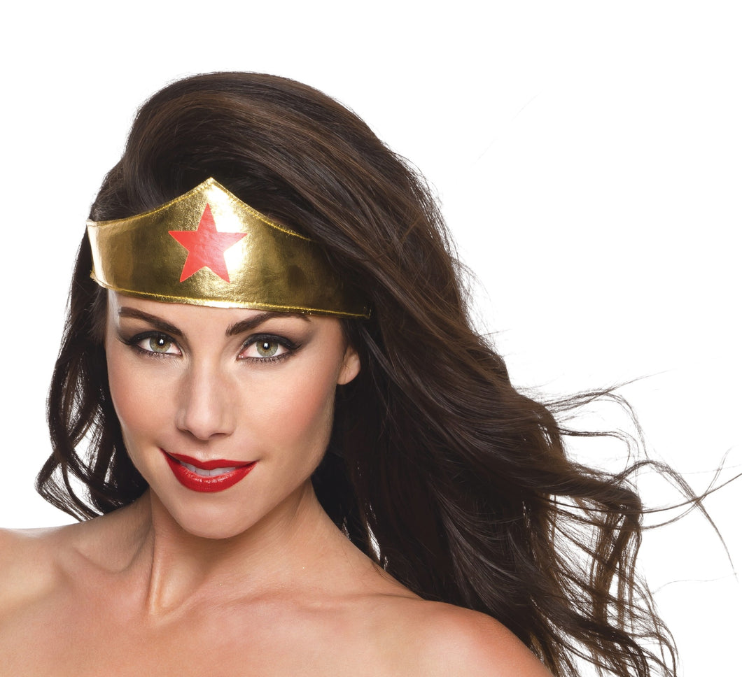 Wonder Woman Tiara Headpiece Adult Costume Accessory NEW Wonderwoman