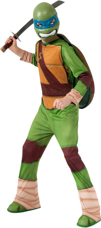 Leonardo CHILD Costume Size L Large 12-14 Teenage Mutant Ninja Turtlles NEW TMNT