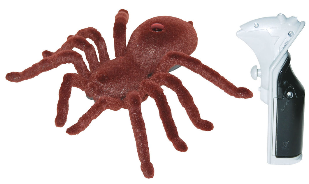 Brown Remote Control RC Spider Halloween Prop Decoration NEW