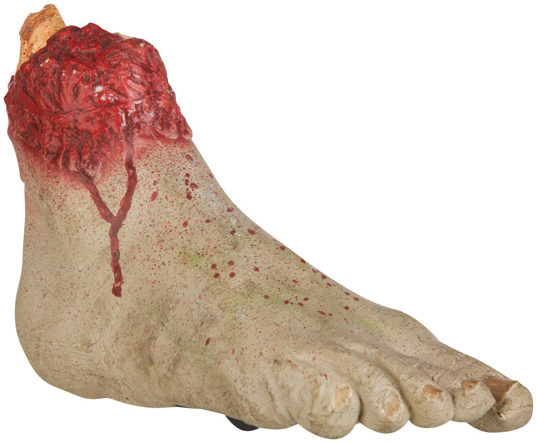 Crawling Zombie Foot Halloween Decoration Prop NEW