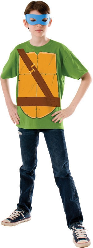 Leonardo CHILD Costume Kit Size L Large Teenage Mutant Ninja Turtles NEW