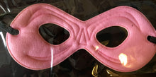 Load image into Gallery viewer, 2 IN 1 Yellow Pink Reversible Eyemask Mask CHILD Costume Accessory NEW Superhero
