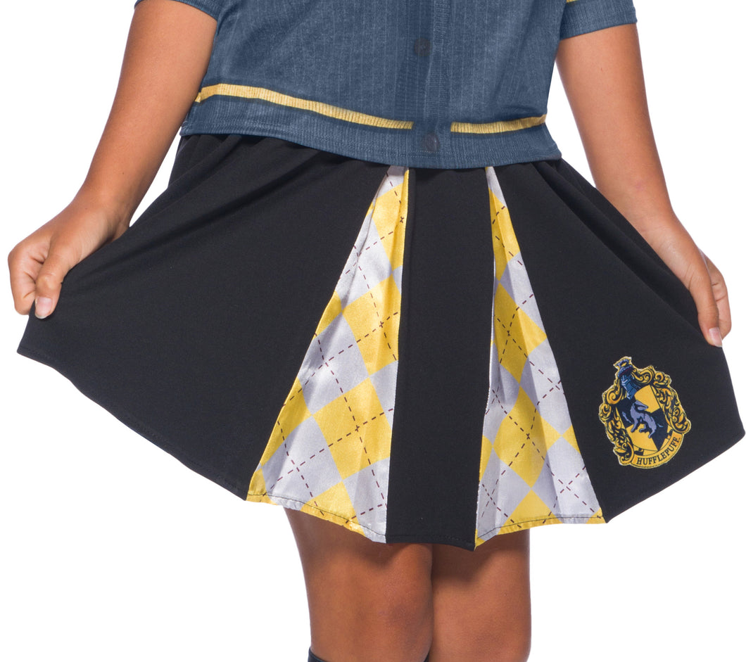 Hufflepuff CHILD Skirt Harry Potter Costume Accessory Standard Size 8-10 NEW