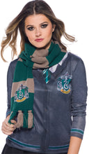 Load image into Gallery viewer, Deluxe Slytherin Scarf Harry Potter Costume Accessory One Size NEW
