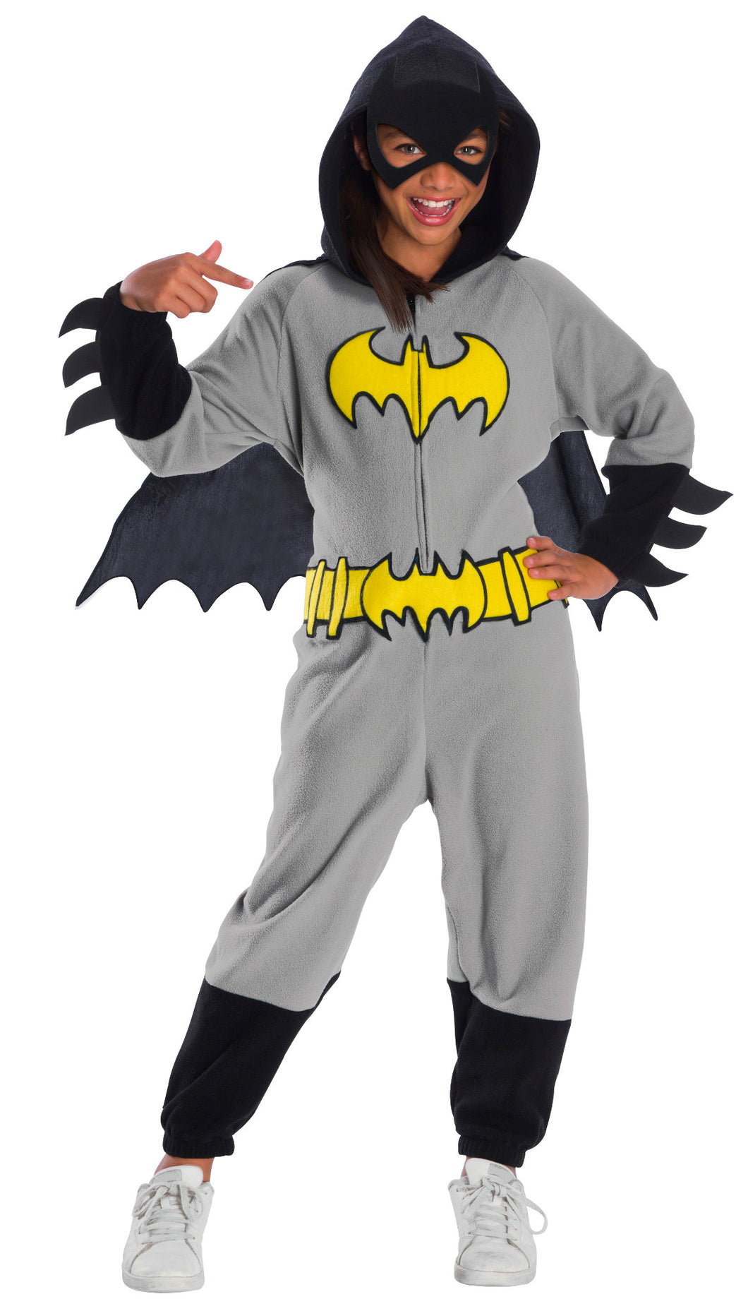 Batgirl Child Boys Girls Costume NEW Batman Jumpsuit Cape Mask