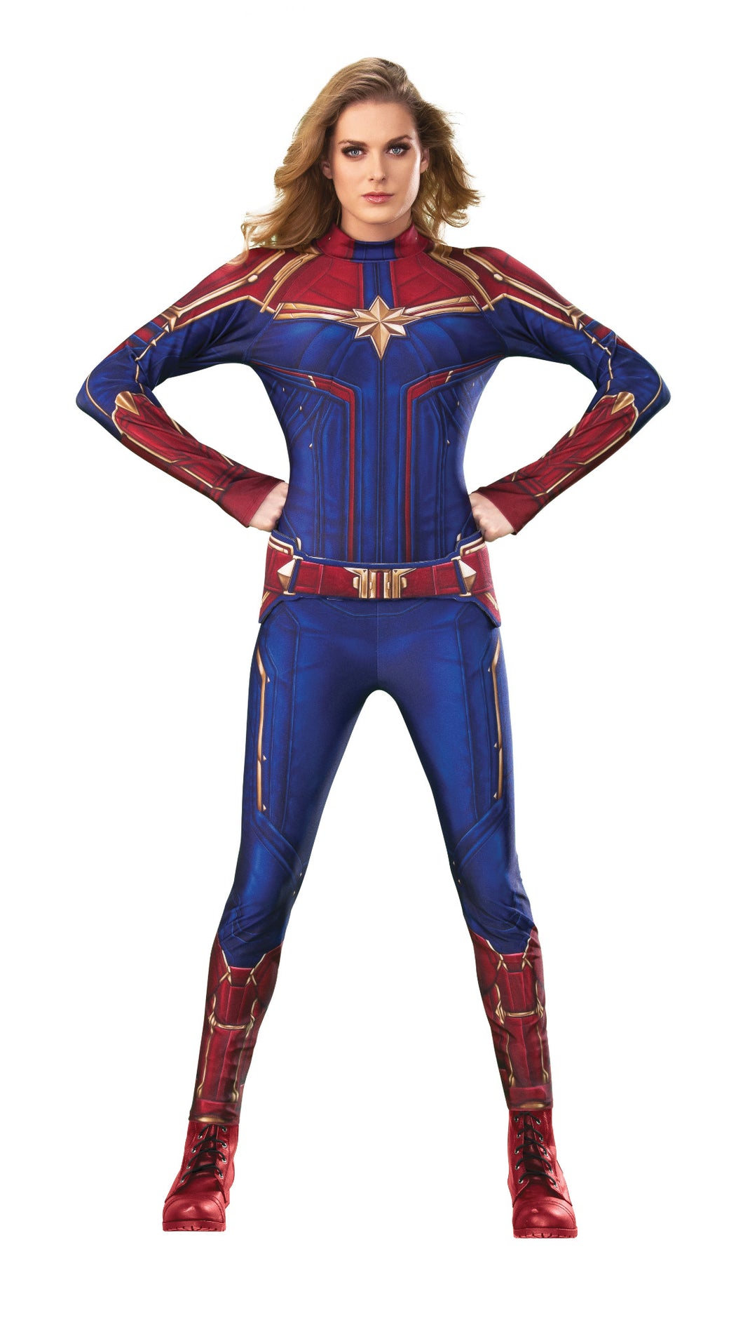 Captain Marvel Adult Womens Costume NEW