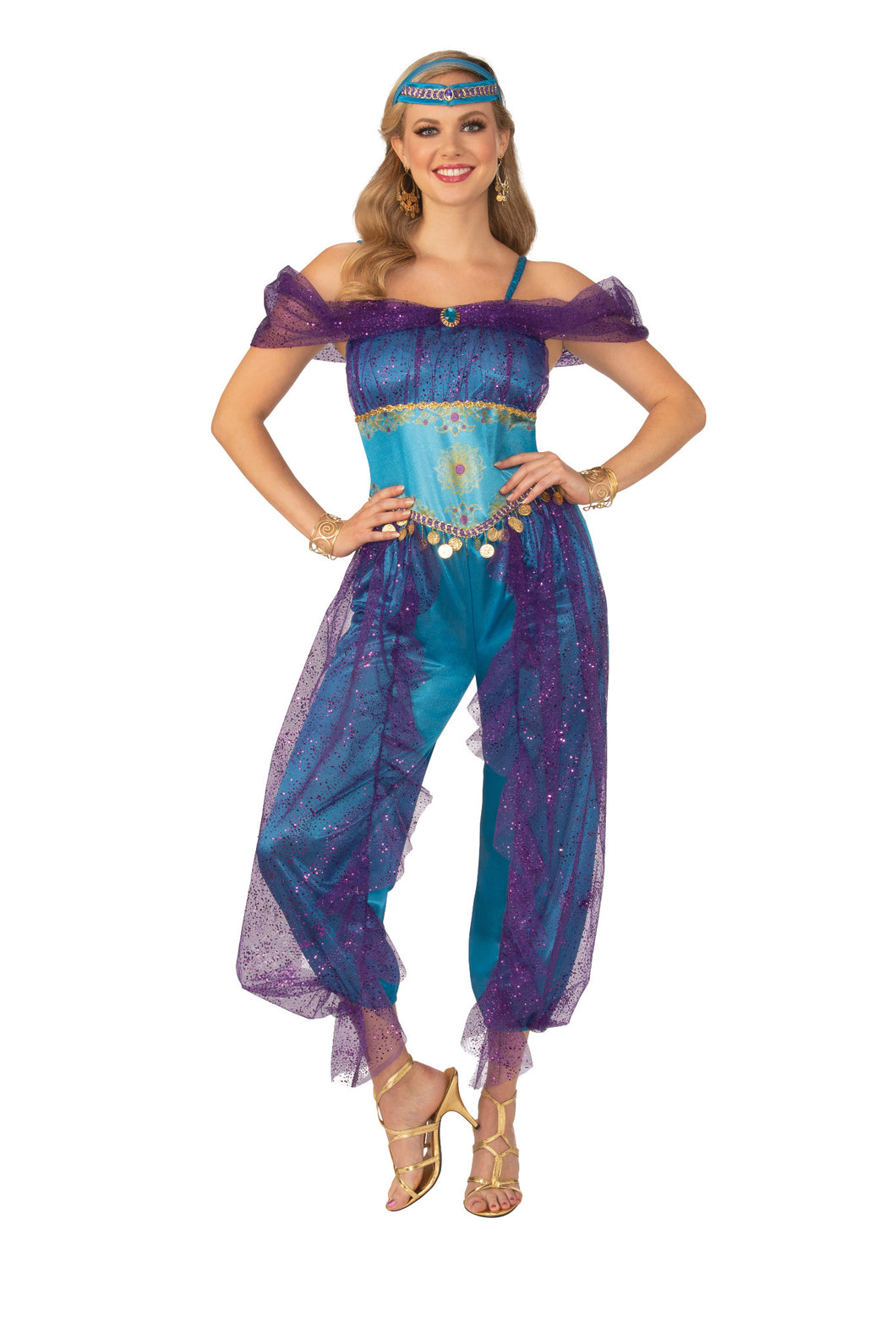 Genie Adult Womens Female Costume NEW Arabian Princess