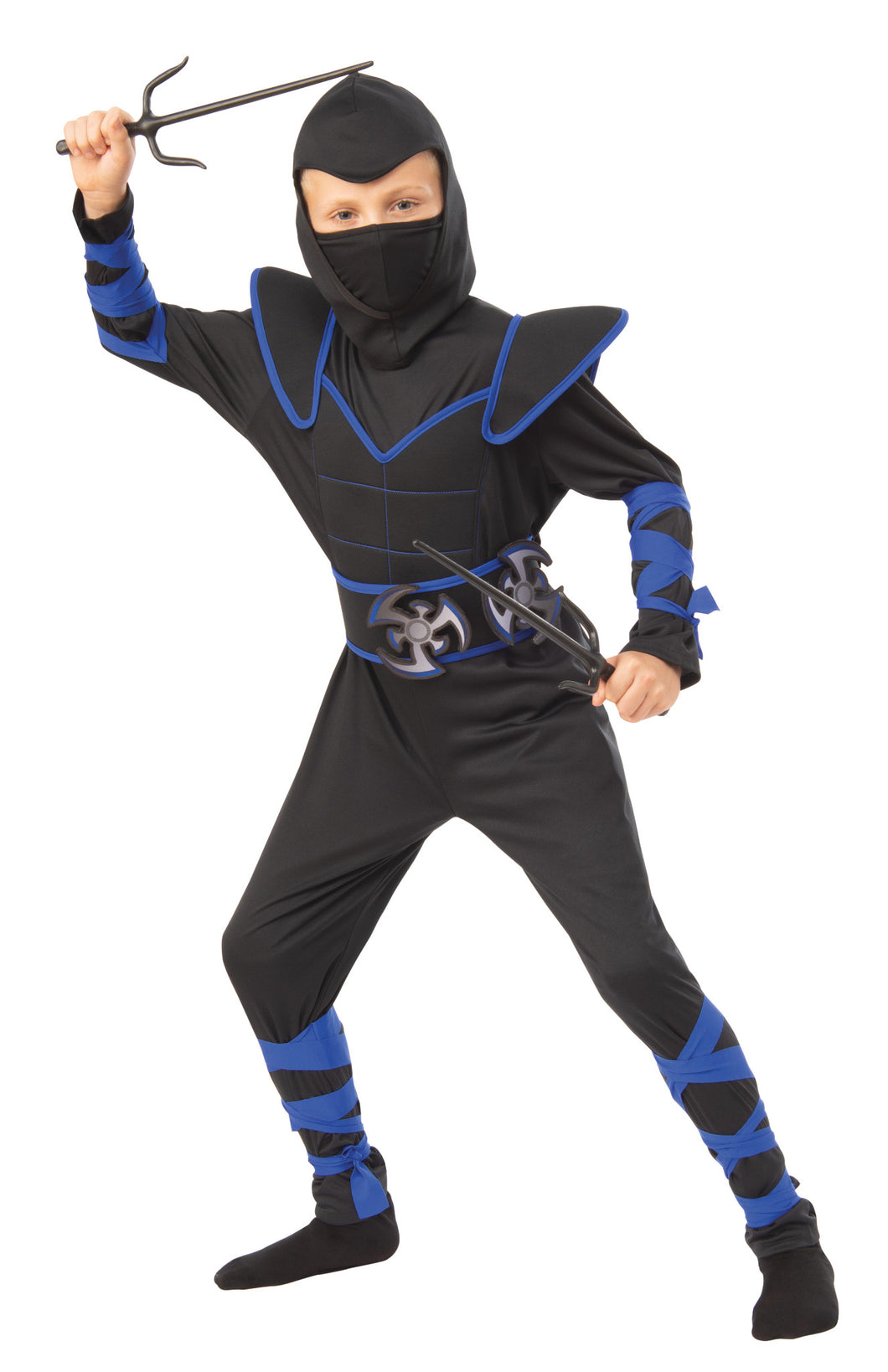 Blue Ninja Child Boys Costume NEW R