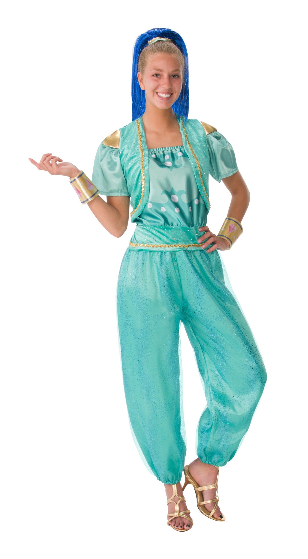 Deluxe Shine ADULT Womens Costume NEW Shimmer and Shine