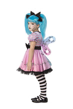 Load image into Gallery viewer, Little Blue Skelly Skeleton Ghost Doll Zombie Child Girls Costume NEW
