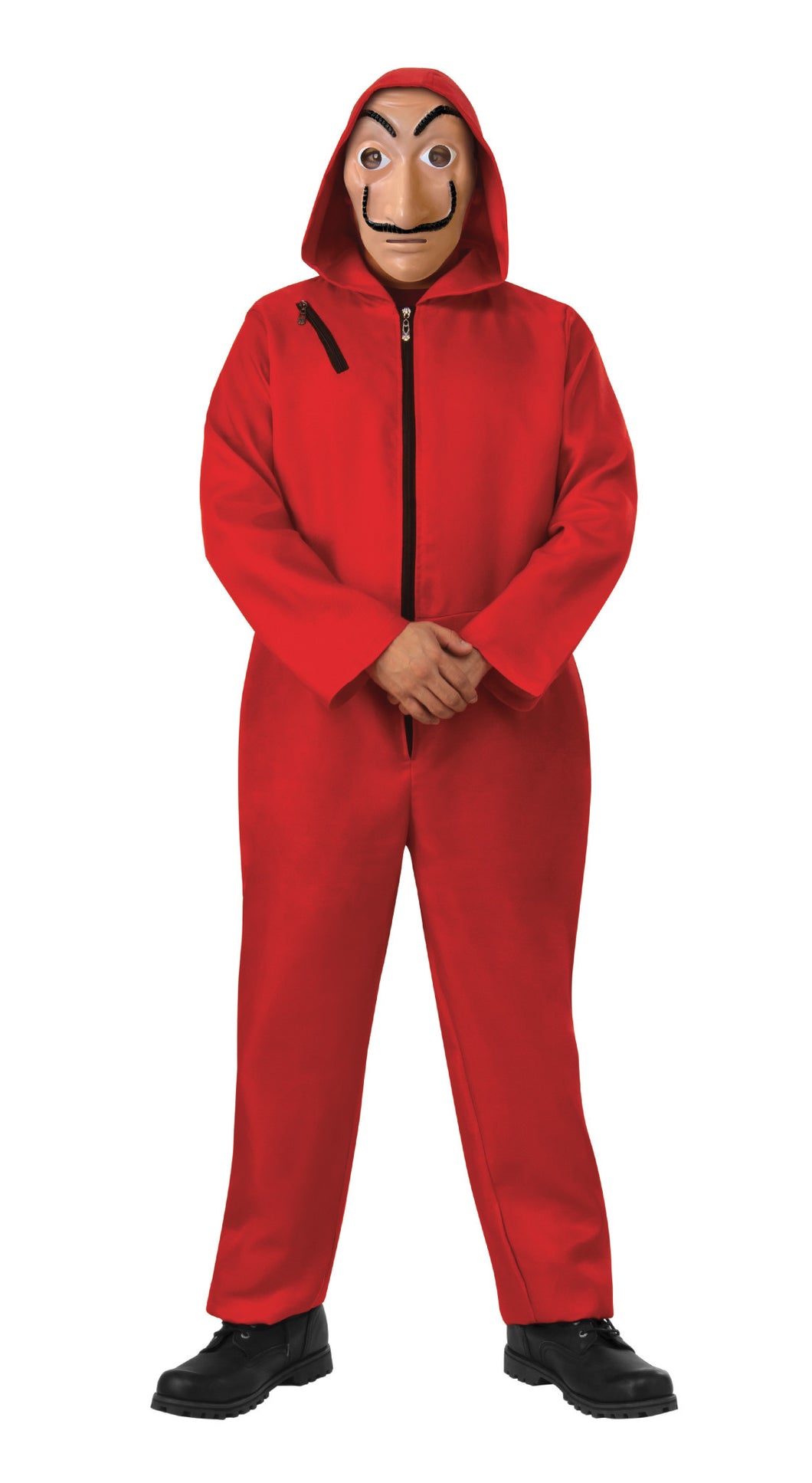 Money Heist La Casa de Papel Adult Costume NEW Red Jumpsuit Mask Netflix