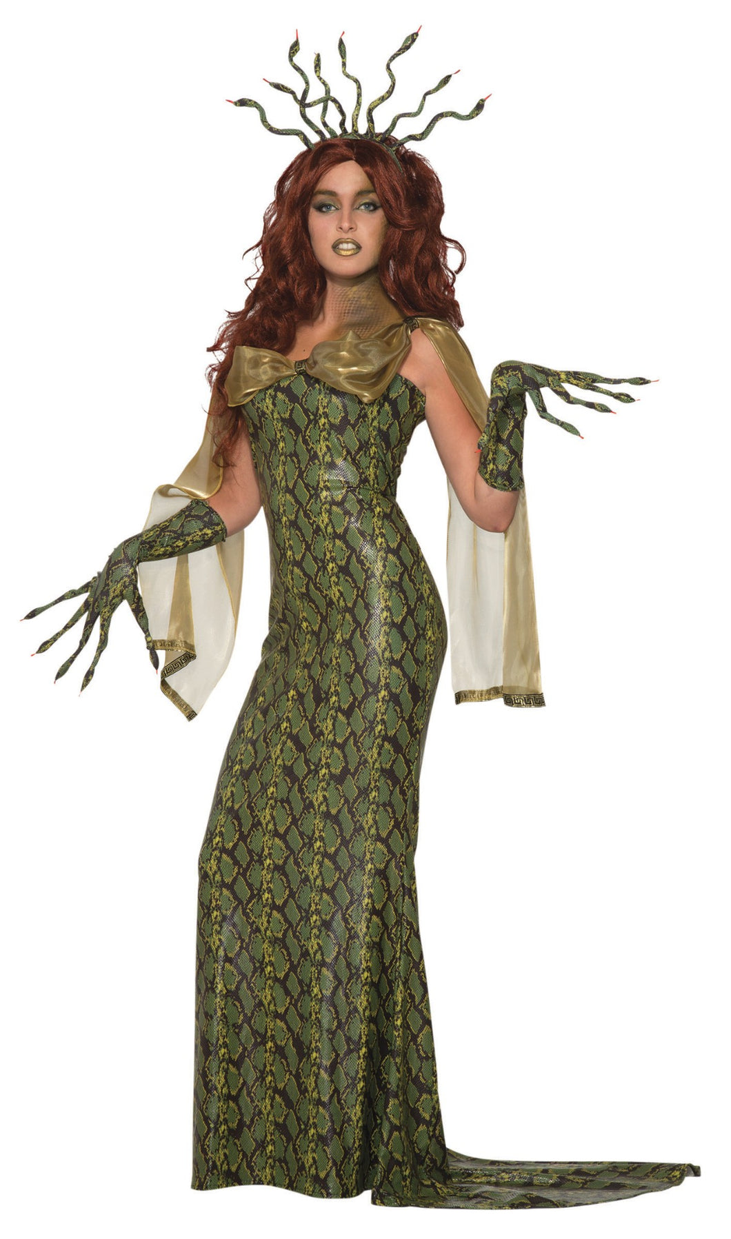 Medusa Mythical Creatures Adult Womens Costume Standard Size NEW