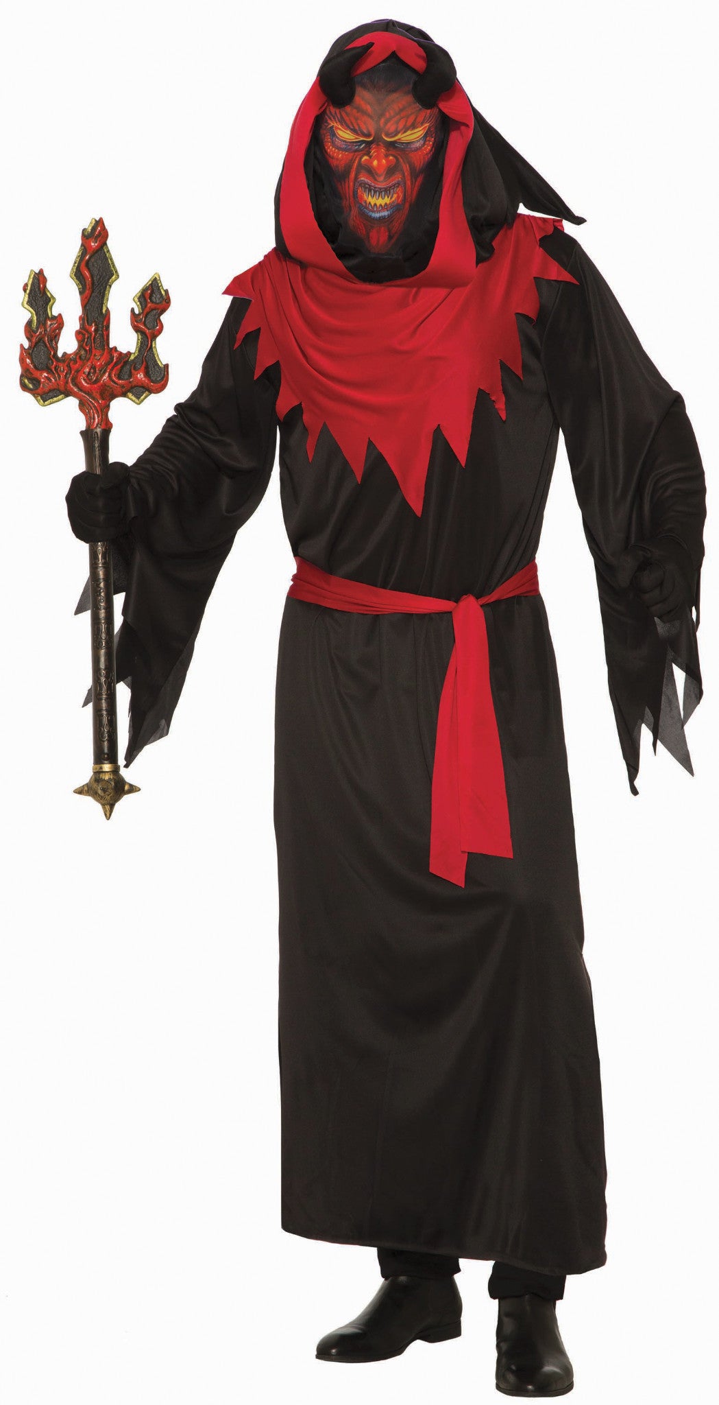 Demon Master Adult Mens Costume Standard Size NEW Devil Satan Robe Mask