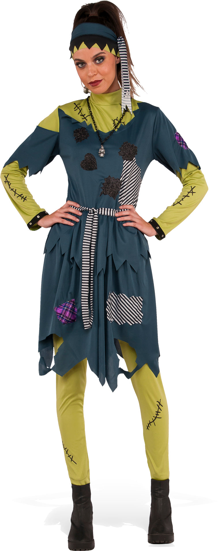 Miss Franny Stein Bride of Frankenstein ADULT Womens Costume NEW Monster