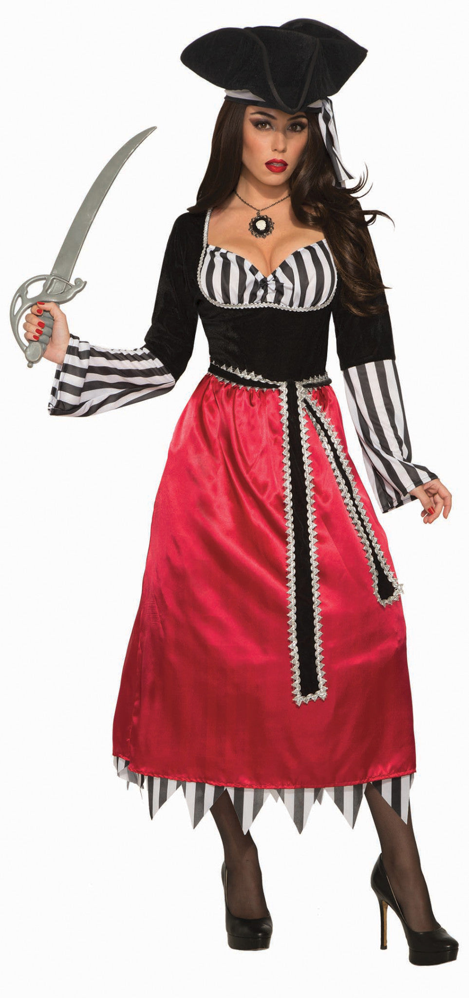 Matey Merlot Pirate Adult Womens Female Costume Dress Standard Size NEW