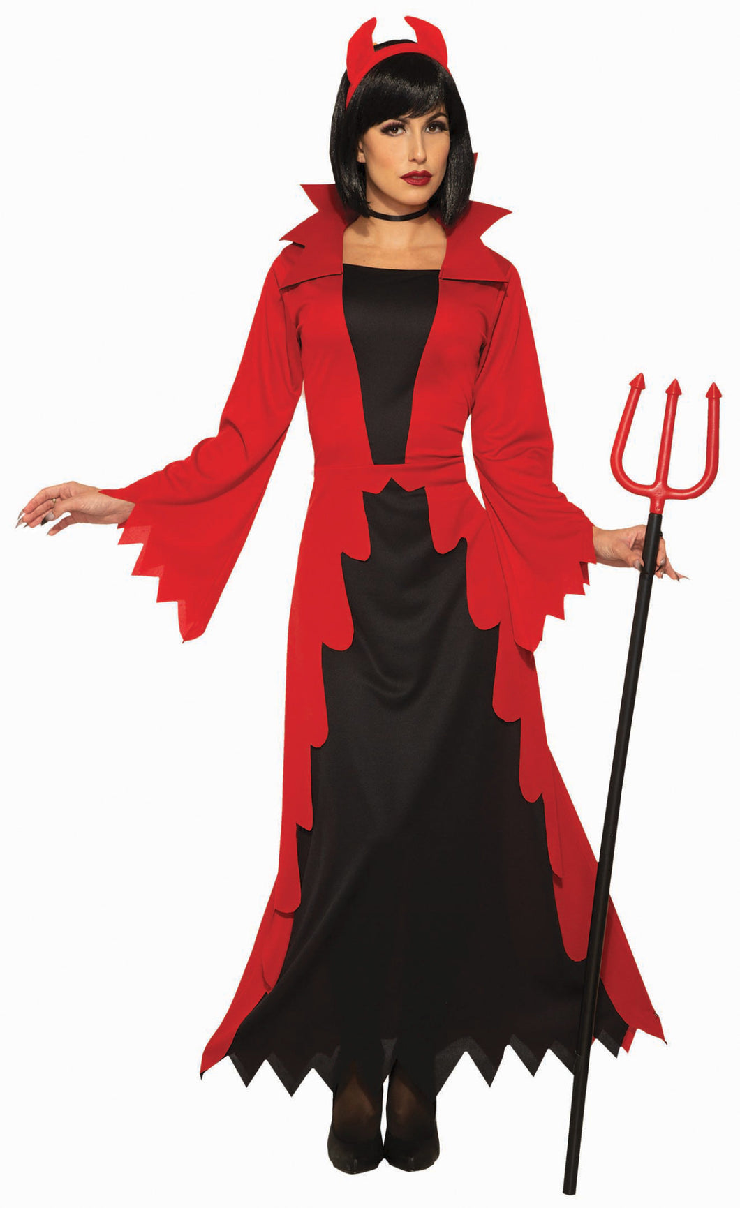 Devil Woman Demon Adult Womens Female Costume Dress Standard Size NEW