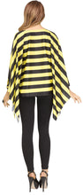 Load image into Gallery viewer, Bumblebee Bee Poncho Womens Adult Costume Accessory NEW
