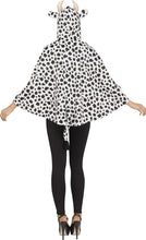 Load image into Gallery viewer, Cow Hooded Poncho Adult Womens Costume Accessory NEW One Size
