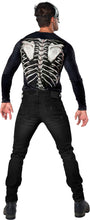 Load image into Gallery viewer, Skeleton Shirt and Mask Adult Mens Instant Costume NEW
