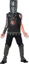 Load image into Gallery viewer, Black Knight CHILD Costume NEW Medieval Zombie Monty Python One Arm 1
