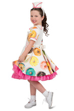 Load image into Gallery viewer, Donut Waitress CHILD Girls Premium Costume NEW Doughnut Size 18 Months - 2T
