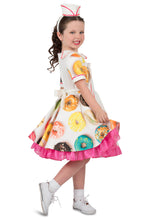 Load image into Gallery viewer, Donut Waitress CHILD Girls Premium Costume NEW Doughnut Size 18 Months - 2T
